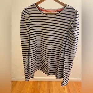 Boden Stripped Puff-Shoulder LS Top US 12